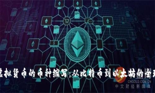 全面解析虚拟货币的币种缩写：从比特币到以太坊的全球市场排序